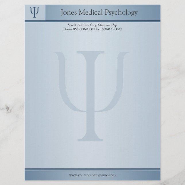 En-tête De Lettre Psychologue en-tête (Devant)