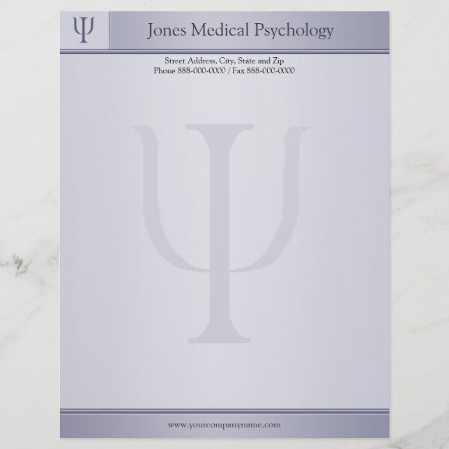 En-tête De Lettre Psychologue en-tête (Devant)