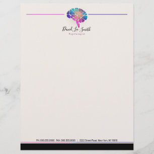 En-tête De Lettre Psychologue / Neurologue en-tête