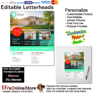 En-tête De Lettre Real Estate Property Marketing Essential 