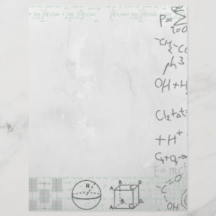 En-tête De Lettre Science