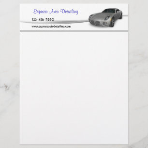 En-tête De Lettre Service automobile