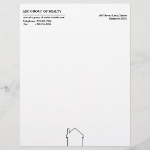 En-tête De Lettre Simple Immobilier