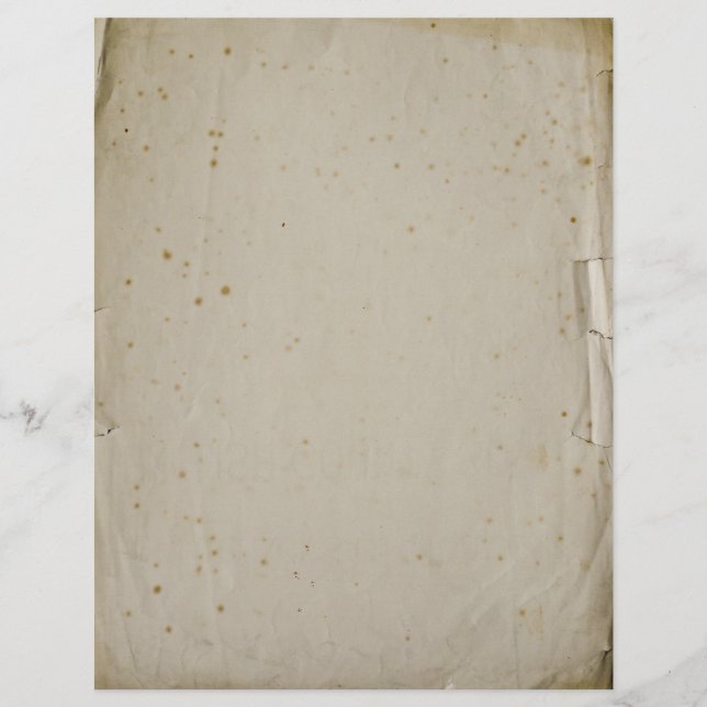 En-tête Feuille vintage livre blanc (Devant)