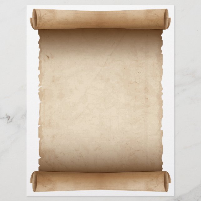 En-tête papier défiler (Devant)