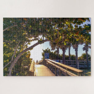 En tête pour le puzzle de plage