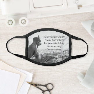 En Tissu Le masque de recherche...Cotton & Poly Blend