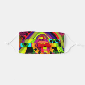 En Tissu Masque de visage pour la vie par Susan Fielder Art