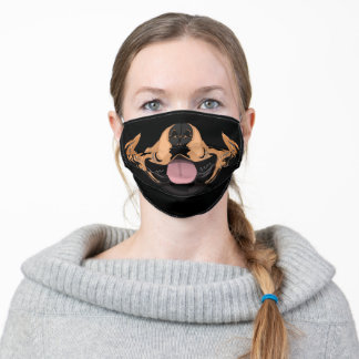 En Tissu Masque de visage Rottweiler Masque de visage