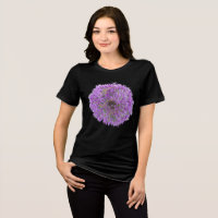 Allium Purple Round Flower App. T-shirt