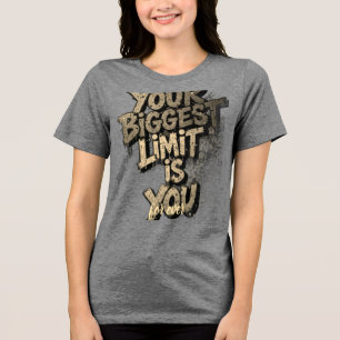 En Tri-matière Bella+Canvas T-Shirt Tri-blend pour femmes