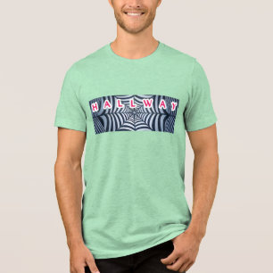 En Tri-matière Bella+Canvas T-Shirt Tri-mélange, Blanc, Adulte S