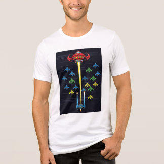 En Tri-matière Big Aliens Ship T-Shirt