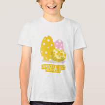 Chasseur officiel d'oeufs | T-shirt Tri-Blend Pâqu