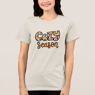 En Tri-matière Chemise de saison douillette  | T-Shirt Vibrations
