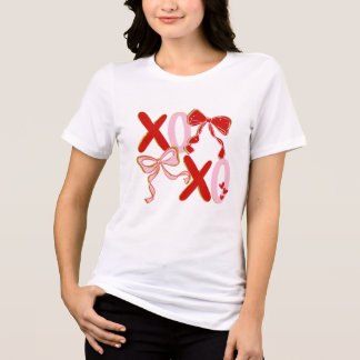 En Tri-matière Chemise XO Saint-Valentin | T-Shirt d'amour XOXO m