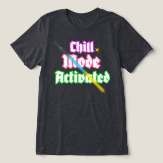 En Tri-matière Chill mode activated regular  new fashion T-shirt