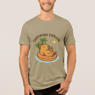En Tri-matière Chiller certifié - Joli T-shirt Capybara été