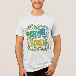 En Tri-matière Conception de T-shirt d'obligations inséparables (