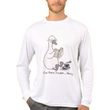 Cute Bookish Duck Lecture avec T-shirt Café