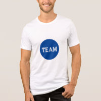 Élection du point bleu Bella+Canvas T-shirt trical
