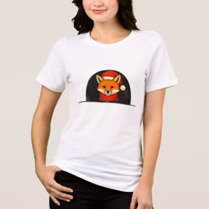 En Tri-matière Femme Foxe T-shirt pour femmes – Renard mignon et