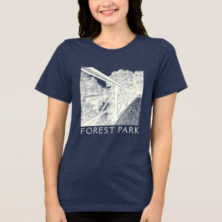 En Tri-matière Forest Park St. Louis MO T-Shirt