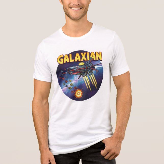 En Tri-matière Galaxian T-Shirt (Recto)