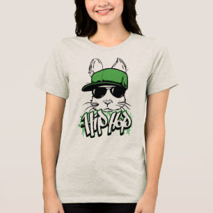 En Tri-matière Hip hop Be Bop T-Shirt