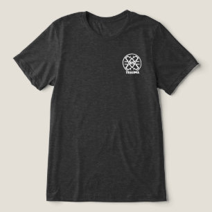 En Tri-matière Lancer le T-shirt du message