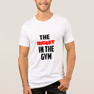 En Tri-matière Le Plus Sympa Du Gym - T-Shirt Drôle De Gym