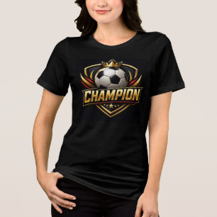 En Tri-matière Le T-Shirt Graphique The Champion – Tee Classique