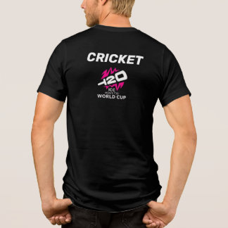 En Tri-matière Men’s T20 IPL Cricket Logo T-Shirt