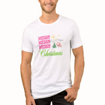 Merry Merry Merry Christmas T-Shirt | Festive Gift