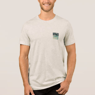 En Tri-matière metaphor_21 une colline au clair de lune_2 t-shirt