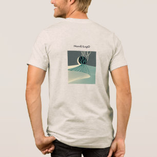 En Tri-matière metaphor_21 une colline au clair de lune_2 t-shirt