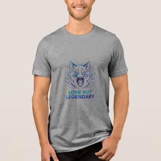 En Tri-matière Neon Wolf + Citation + T-Shirt Streetwear