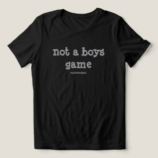 En Tri-matière NEW ERA Not A Boys Game 3.0 Bold  T-Shirt