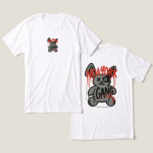 "New York Gang" Style urbain T-shirt graphique