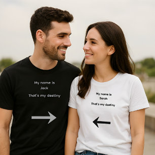 En Tri-matière Nom entièrement personnalisable et T-shirt photo