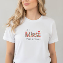 Oh Nurse, c'est Noël • T-shirt de Noël pour infirm