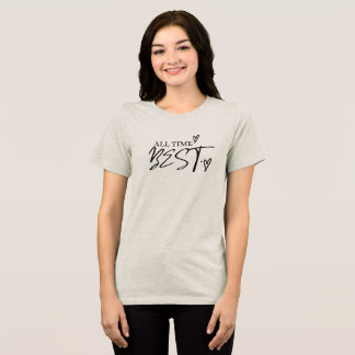 En Tri-matière Portez votre T-shirt optimiste