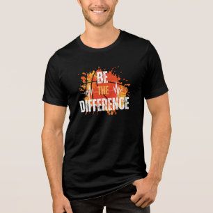 En Tri-matière Soyez la différence T-Shirt