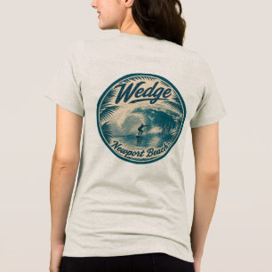 En Tri-matière Surfing the Wedge - T-Shirt - T-Shirt Tri-Mélange