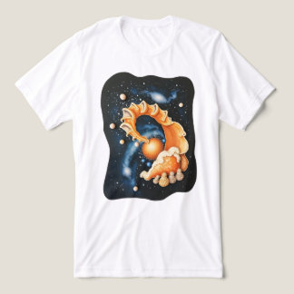En Tri-matière Surreal Coquillage Céleste T-Shirt Nébuleux Cosmiq