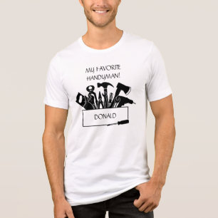 En Tri-matière T-shirt amusant pour votre bricoleur préféré. Modi