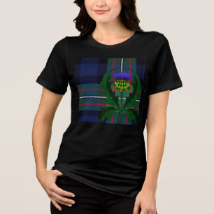 En Tri-matière T-shirt au chardon moderne