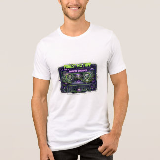 En Tri-matière T-shirt aux vibes positives mignonnes