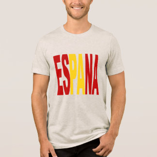 En Tri-matière T-shirt avoine homme ESPANA