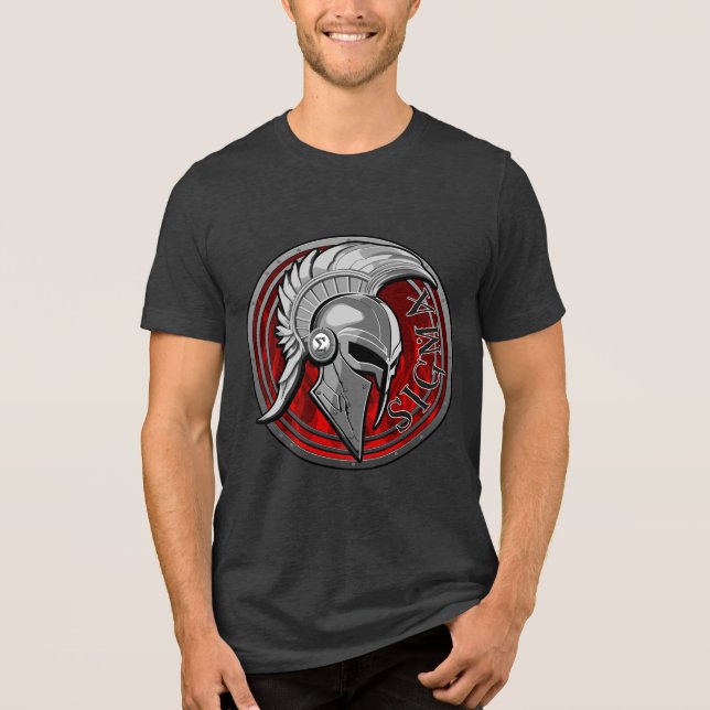 En Tri-matière T-Shirt basique homme SIGMA Helmet Shield B (Recto)